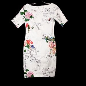 White Floral Dress Zara for Sale up to 90% Off: Poshmark